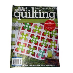 American Patchwork Quilting Crafting Magazine u April 2021 Issue 1649 Vol 29 No